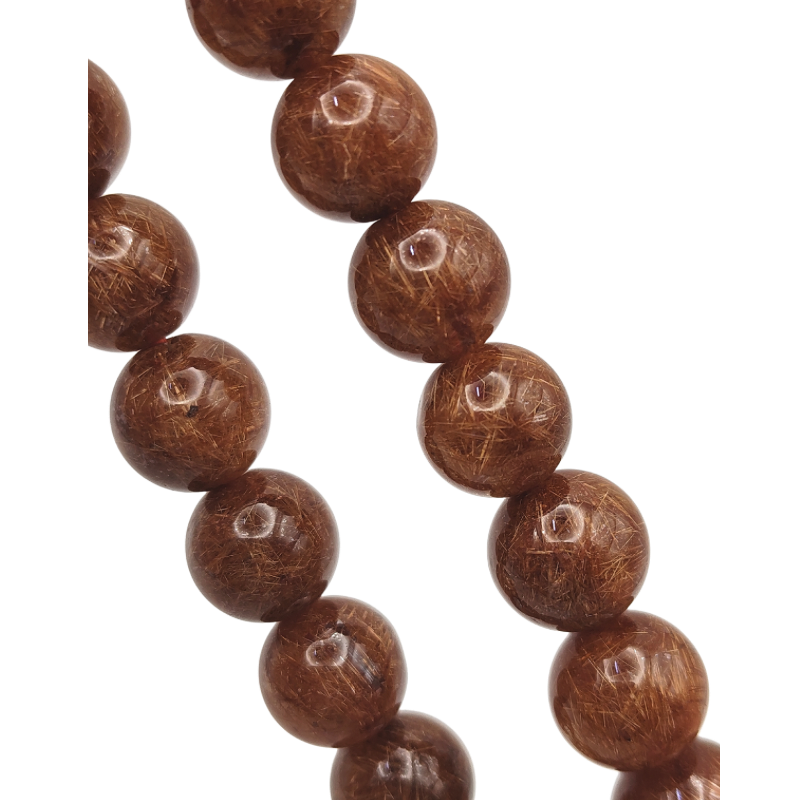 Superior Brazil Copper Rutilated Bracelet